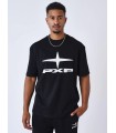 CAMISETA PXP NEGRA LOGO BLANCO