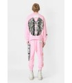 SUDADERA MWM ROSA -BRILLO