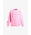 SUDADERA MWM ROSA -BRILLO