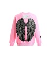 SUDADERA MWM ROSA -BRILLO