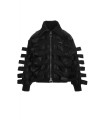 CHAQUETON MWM NEGRO TIRAS