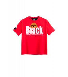 CAMISETA  MWM NIÑO DOG ROJO