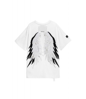 CAMISETA  MWM  BLANCO  BORDADO