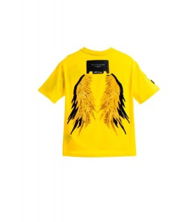 CAMISETA MWM NIÑO AMARILLA