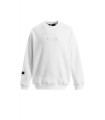 SUDADERA MWM BLANCA -BRILLO