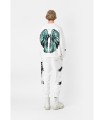 SUDADERA MWM BLANCA -BRILLO