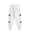 Pantalón blanco 4 alas bordadas MWM