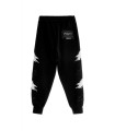 Pantalón negro 4 alas bordadas MWM
