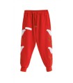 Pantalón rojo 4 alas bordadas MWM
