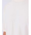 Camiseta Pxp beige con perlas y dibujo espalda