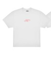 CAMISETA  SAINTDEPT  BLANCA LOGO SALMON