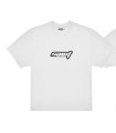 CAMISETA  SAINTDEPT  BLANCA LOGO BLANCO