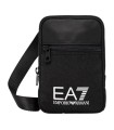 BOLSITO NEGRO EA7 LOGO BLANCO