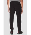 PANTALONES HUGO NEGRO LOGO METAL