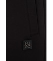 PANTALONES HUGO NEGRO LOGO METAL