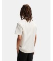 Polo blanco Hugo logo metal