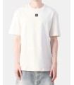 Camiseta Hugo blanca logo metal