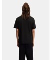 Camiseta Hugo negra logo metal