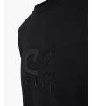Camiseta Cruyff negra logo negro