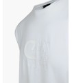 Camiseta Cruyff blanca logo blanco