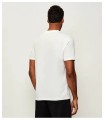 Camiseta Hugo basica cuadrado burdeos