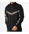 chaqueta hugo retro negra