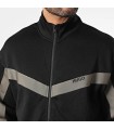 chaqueta hugo retro negra