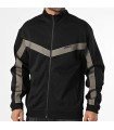 chaqueta hugo retro negra