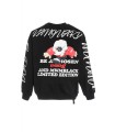 SUDADERA MWM NEGRA DOG PAPANOEL