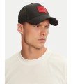 GORRA HUGO LOGO ROJO CON REJILLAS