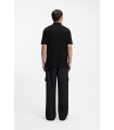 POLO HUGO NEGRO CON CREMALLERA