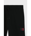 PANTALON HUGO NEGRO LOGO DIFUMINADO