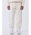 Pantalon Pxp beige detalles rojos retro