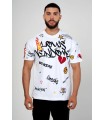 Camiseta Louis Vendome bordados de colores