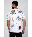 Camiseta Louis Vendome bordados de colores