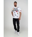 Camiseta Louis Vendome bordados de colores