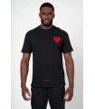 Camiseta Louis Vendome corazón rojo