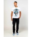 Camiseta Louis Vendome cobra azul