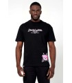 CAMISETA LOUIS VENDOME NEGRO OSO ROSA