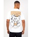 Camiseta Louis Vendome oso tonos beige