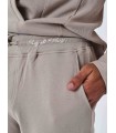 PANTALON LARGO BEIGE PXP