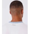CAMISETA BLANCA/AZUL VAQUERO PXP
