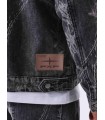 CHAQUETA VAQUERA NEGRA/GRIS PXP