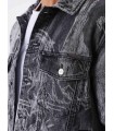 CHAQUETA VAQUERA NEGRA/GRIS PXP