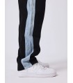 PANTALON LARGO NEGRO/AZUL VAQUERO PXP