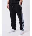 PANTALON LARGO NEGRO/AZUL VAQUERO PXP