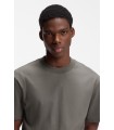 CAMISETA HUGO GRIS LOGO PEQUEÑO