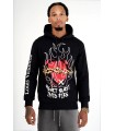 SUDADERA LOUIS VENDOME NEGRA FUEGO