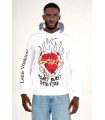SUDADERA LOUIS VENDOME BLANCA FUEGO