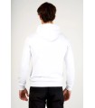 SUDADERA LOUIS VENDOME BLANCA CORAZON ROJO